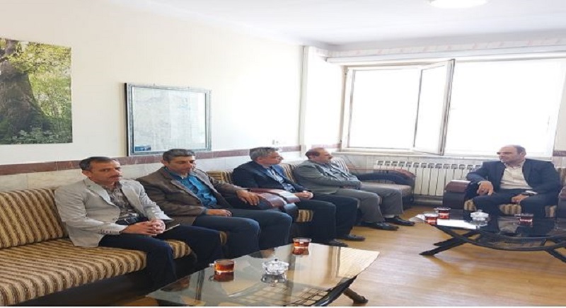 دیدار مدیر کل هواشناسی کردستان با فرمانداری شهرستان بیجار